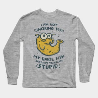 Babel Fish Long Sleeve T-Shirt